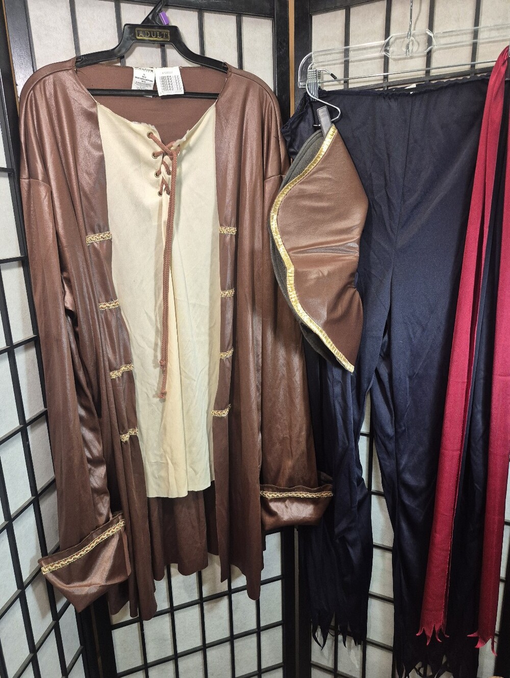 Deep Sea Jack Adult Pirate Jacket Costume - Size XL